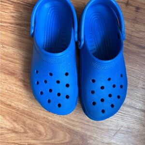 Crocs Vibrant Blue Kids Clogs